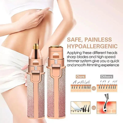 2 in 1 Electric Eyebrow/Facial Hair Trimmer