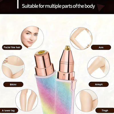2 in 1 Electric Eyebrow/Facial Hair Trimmer
