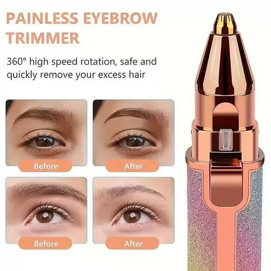 2 in 1 Electric Eyebrow/Facial Hair Trimmer